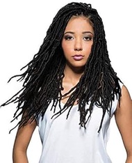 (6-PACK) Bobbi Boss Synthetic Hair Crochet Braids African Roots Braid Collection Nu Locs 24" (T4/3327)