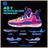 ▫ ✉ ✑ 361 Degrees Aaron Gordon Ag1 Men's Shock Absorbing Slip Resistant Breathable Basketball Shoes