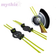MYTHIS Mesin Rumput Accessories, Mesin Rumput Bateri Tapak Nylon Electric Cordless Grass Cutter Holder, Plastic Green Grass Trimmer Rope