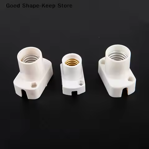 dailyMini Screw Lamp Base E12 E14 E17 Lamp holder Light Bulb Socket Holder Adapter E14/E12/E17 lamp 