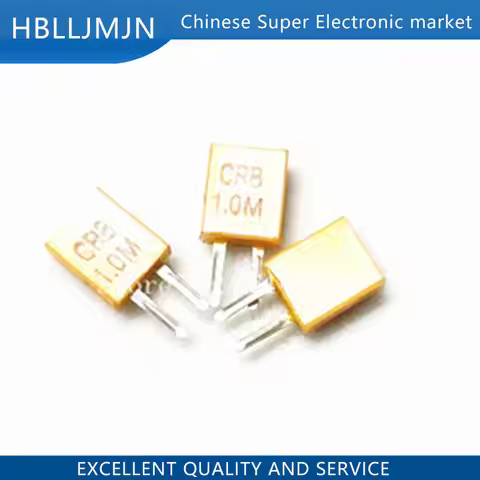 10PCS - 50PCS CRB1.0M CRB 1.0M DIP-2 DIP Ceramic Crystal 1MHZ 1.000Mhz 2-DIP Resonator