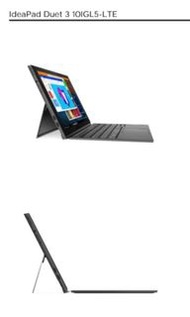 Lenovo IdeaPad Duet 3 10.3" LTE 平板+鍵盤 Window 可插sim卡上網