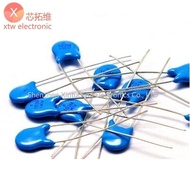 (50Pcs) 1KV221K High Voltage Capacitor 1KV 221 220PF 1000V Porcelain Capacitor Pin Pitch=5mm