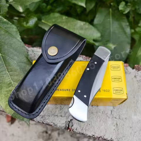 BK 110 High-hardness EDC Folding Knife D2 Steel Blade G10 Handle Portable and Portable Survival Knif