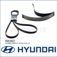 FAN BELT HYUNDAI SANTA FE TAHUN 2011 2.2 - 25212-2F020 - 6PK2503