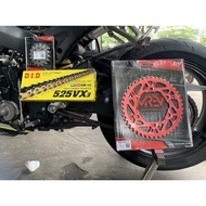 MREV Chain Sprocket for Yamaha R6 (2006-2015) with 525 chain (16-45/525)