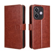 For OPPO A3X A3 5G A5 Pro A18 A38 A60 CPH2641 CPH2669 CPH2681 PKD130 CPH2683 Case Wallet PU Leather 