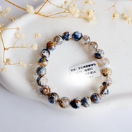 暴風雨王者丨收藏級納米比亞藍彩星球彼得石丨彌雅原創設計