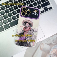 🔥ส่งจากไท🔥 Luffy การ์ตูน เคส for iPhone XR body 14Pro 13Pro เคสไอโฟน Xr บอดี้ 13Pro 14 pro case อ่อนนุ่ม แฟชั่น ONE PIECE