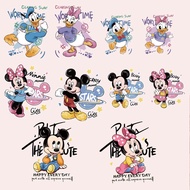 Blue Donald Duck Cartoon Iron-On Patch..F.35..Easy To Iron Hot Rolled Film Sheet For Shirts