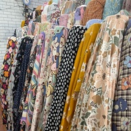 KATUN PREMIUM VISCOSE RAYON cotton fabric | PREMIUM MOTIF RAYON COTTON FABRIC | METERED RAYON COTTON