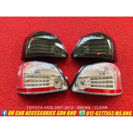 Toyota Vios NCP93 2007-2012 Albino Smoke LED Tail Light Tail Lamp Taillamp [READY STOCK]