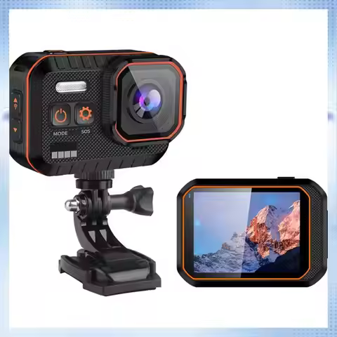L07A-4K Action Camera 60FPS With Remote Control Screen Waterproof Sport Camera Drive Recorder Sports