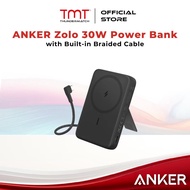 ANKER Zolo 30W Power Bank with Built-in Braided Cable (A1685)