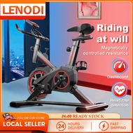 Exercise Bike Gym Fitness Spinning Bike with Heart Rate Indoor Cycling Stationary Exercise Bike Exercise Equipmen動感單車