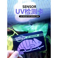 Tortoise Station|UV Ultraviolet Test Card Detection Reptile Dedicated Water Turtle Chow Lizard Maned