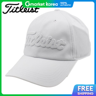 Titleist | 2026 Titleist All-White Embroidered Logo Golf Hat Premium Cap Mens Field Golf Ball Cap