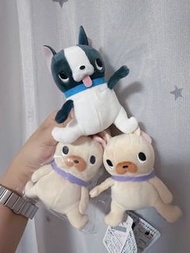 日本Amuse 趴趴狗 Boo! 吊飾公仔