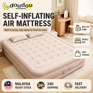 43cm/ 25cm Thick Camping Air Bed Automatic Camping Air Mattress Inflatable Sleeping Pad Tatami Singl
