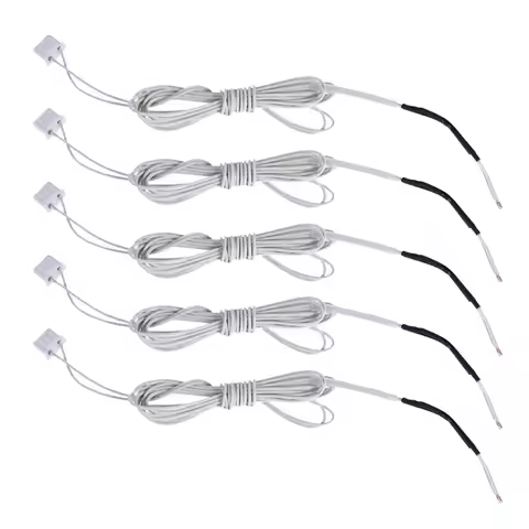 5pcs 3D Printer 3950 NTC Thermistor Temp Sensor 100K for Ender 3 Pro 5 CR-10 CR-10S Anet ET4X Anet E