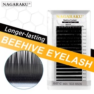 NAGARAKU Laser Beehive Eyelash Longer Lasting Individual Eyelash