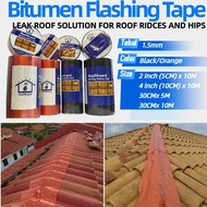 5M / 10M SAF TAPE / Sealfix Dry Fix Roof Ridge Leak Proof Bitumen Poly Tape Band Getah Bumbung Rabun