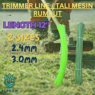 Tali Mesin Rumput / Trimmer Line 12" 2.4mm 3.0mm Bestul
