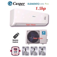 Casper 1.5hp Non Inveretr Aircond FFS12-MY01 &amp; CFS12-MY01 1.5hp Elemento Series Wall Mounted Air Conditioner