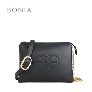 Bonia Black Darina Sling Bag | Beg silang