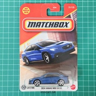 matchbox Model SUBARU WRX S4 STI Blue Rare