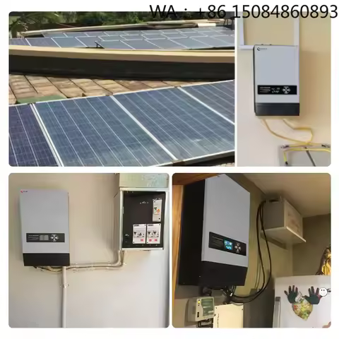 2KW-6KW Plug And Play Energy System, Solar Accessories, Complete Solar Panel Kit, High Efficiency Ho