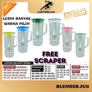 Pensonic National SHARP KHIND SINGER CORNELL Blender Jug Jag Replacement for PB3205DJ PB3206 PB3205 