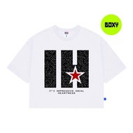 KNGT iiih - Boxy IIIH T-shirt White T-shirt for Men and Women