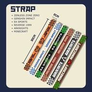 Genshin Impact, ZZZ, R1999, A9 game name Strap...