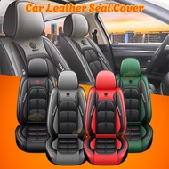 Car Seat Cover 5-Seater Universal Axia / Bezza Car PU Leather