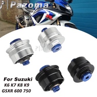 Motorcycle Front Shock Absorber Screw For Suzuki GSXR600 GSXR750 GSXR 600 750 K6 K7 K8 K9 Oil Seal F