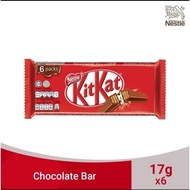 KITKAT Milk Chocolate 2 Fingers 6 Packs inside