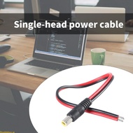 Doublebuy DC7909 Power Cable 8mm Female Male to Bare Wire Open End 14AWG 7 9x0 9mm Cylinder Adapter 