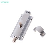 {hangmai} Button Push Open Safety Lock Door Window Security Bolt Latch Lock Door Hardware {hot}