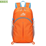 KIKO2E Foldable Backpack, Large Capacity Folding Outdoor Mountain Bag, Simple Waterproof Oxford Clot