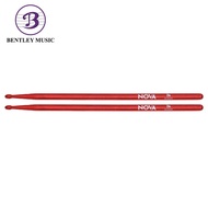 Vic Firth N7AR Nova Drumsticks 7A, Red