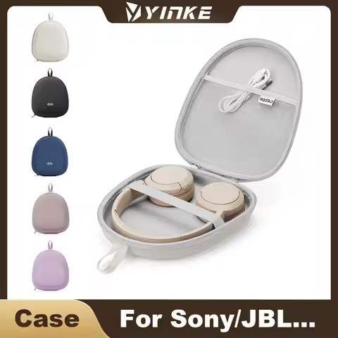 Hard EVA Case Fits for Sony WH-CH720/JBL Tune 510/Soundcore Q30 Headphones, Shockproof ＆ Dustproof P