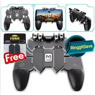 AK66 PUBG Game Gamepad For Mobile Phone Shooter Trigger Fire Button Game Controller Joystick Metal T