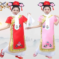 Children Gege Hanfu Kids Girl Costume Performance Costume Ethnic Costume Kindergarten Have a Girl Co