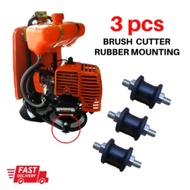BG328 Brush cutter Rubber Mounting 3pcs Tapak getah (High Quality) Tanika /Tanaka / Stihl / Taneka