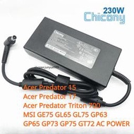 【現貨】Chicony 19.5V 11.8A 230W 電源適用於宏碁 Predator 15/17 MSI GE75