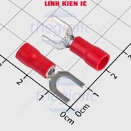 [20 Pieces]- SV3.5-6 Cos Y-shaped Head With Wire Cover 2,63-4.6mm2 Red M6 Screws Linhkien IC