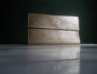 【老時光 OLD-TIME】早期二手老包義大利製FENDI長皮夾