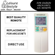Daikin Aircon Remote Control Daikin Remote ARC433B71