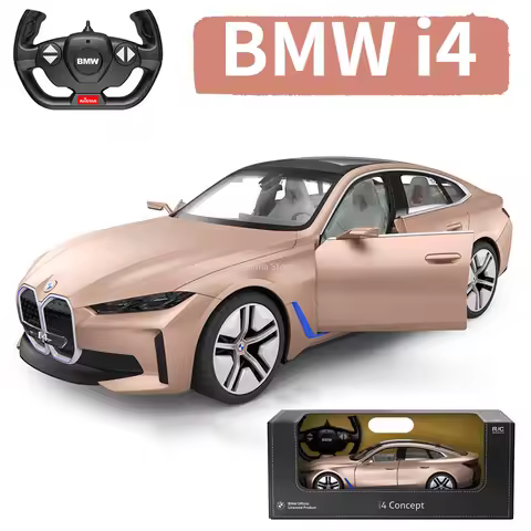 BMW I4 Concept RC Car 1:14 Scale Remote Control Car Model Radio Controlled Auto Machine Vehicle Toys
